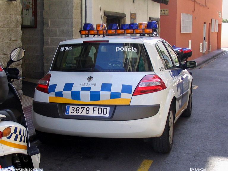 Renault Megane, fotó: Dexter
Keywords: rendőr rendőrautó rendőrség spanyol Spanyolország