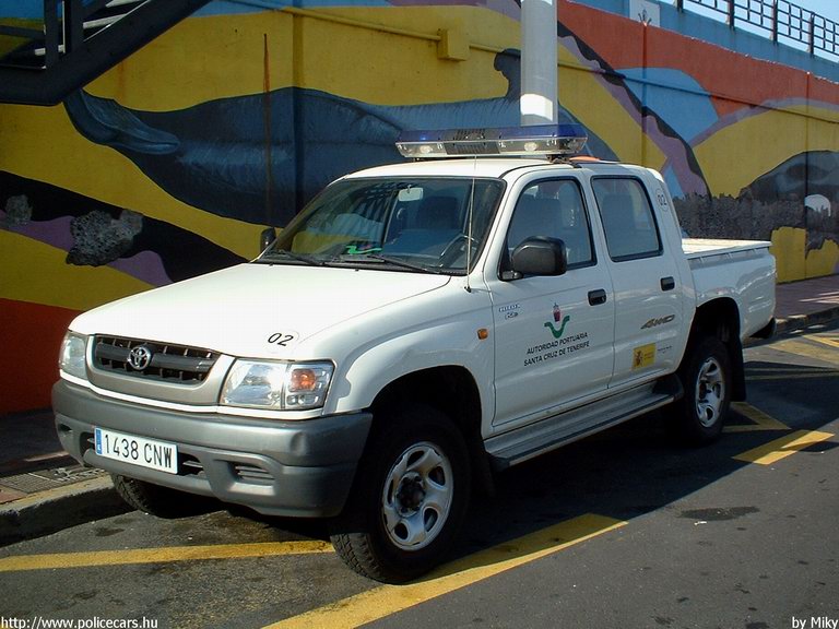 Toyota Hilux, fotó: Miky
Keywords: rendőr rendőrautó rendőrség spanyol Spanyolország
