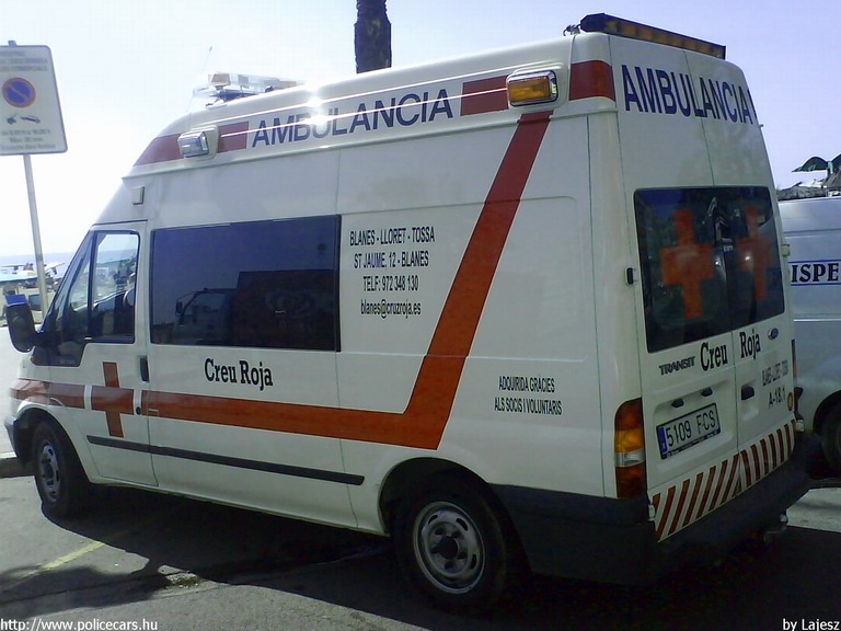 Ford Transit, fotó: Lajesz
Keywords: mentő mentőautó spanyol Spanyolország