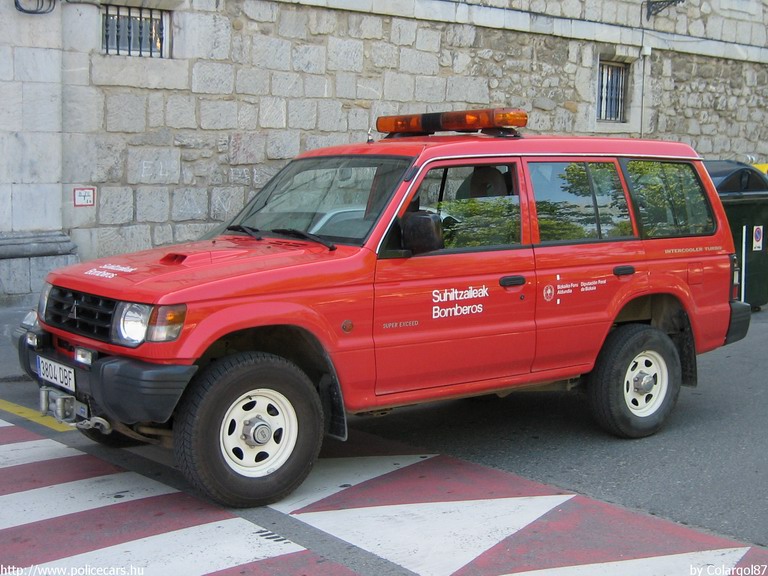Mitsubishi Pajero, fotó: Colargol87
Keywords: tûzoltó tûzoltóautó tûzoltóság Spanyolország spanyol bomberos