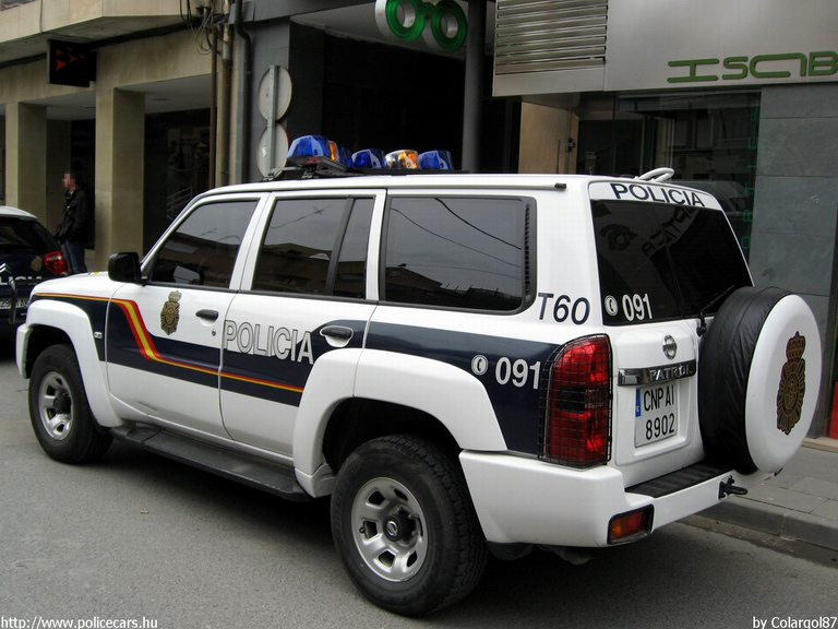 Nissan Patrol, fotó: Colargol87
Keywords: rendőr rendőrautó rendőrség spanyol Spanyolország