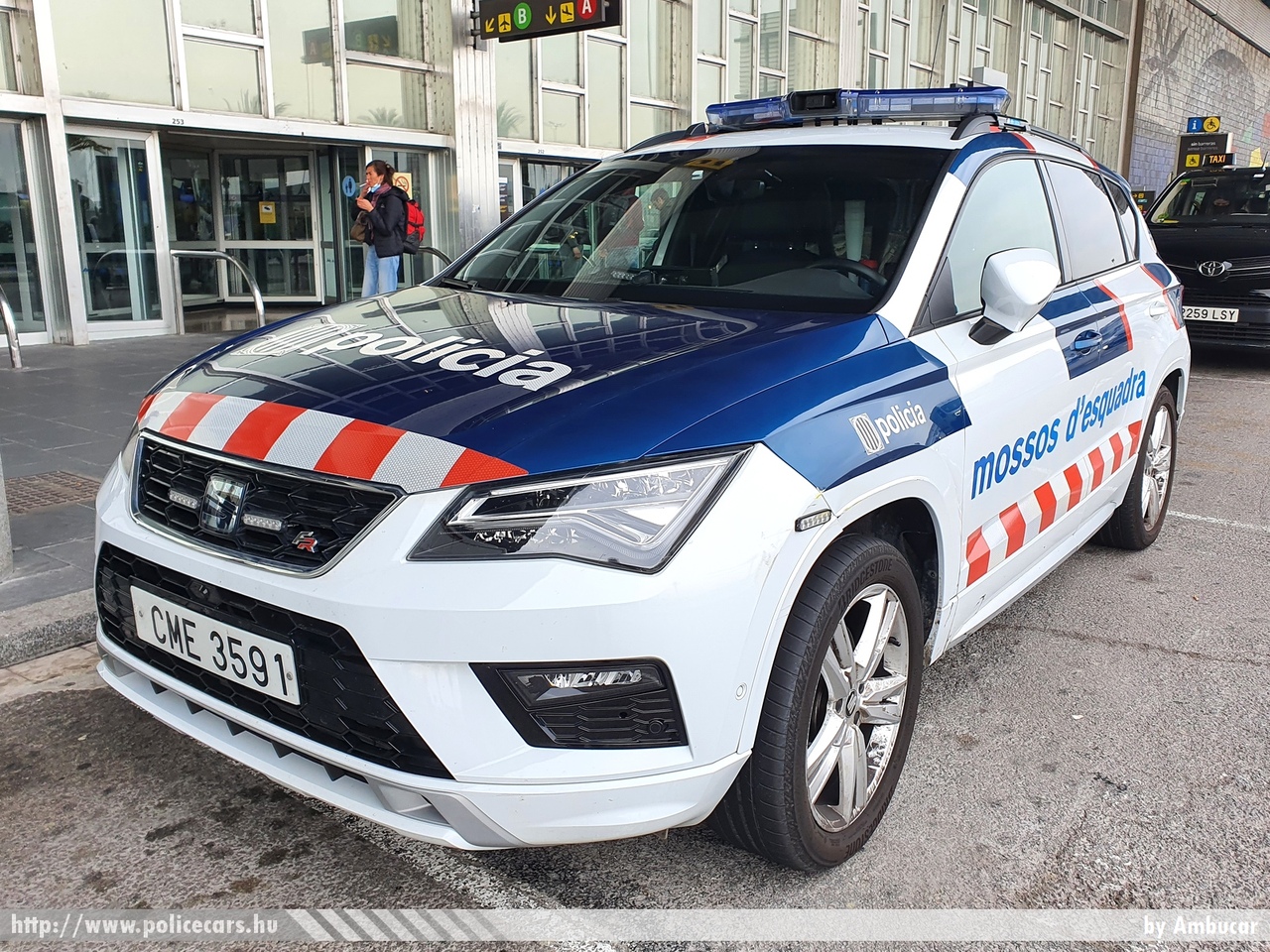 Seat Ateca, Mossos d'Esquadra, fotó: Ambucar
Keywords: spanyol Spanyolország rendőr rendőrautó rendőrség police policecar spanish Spain