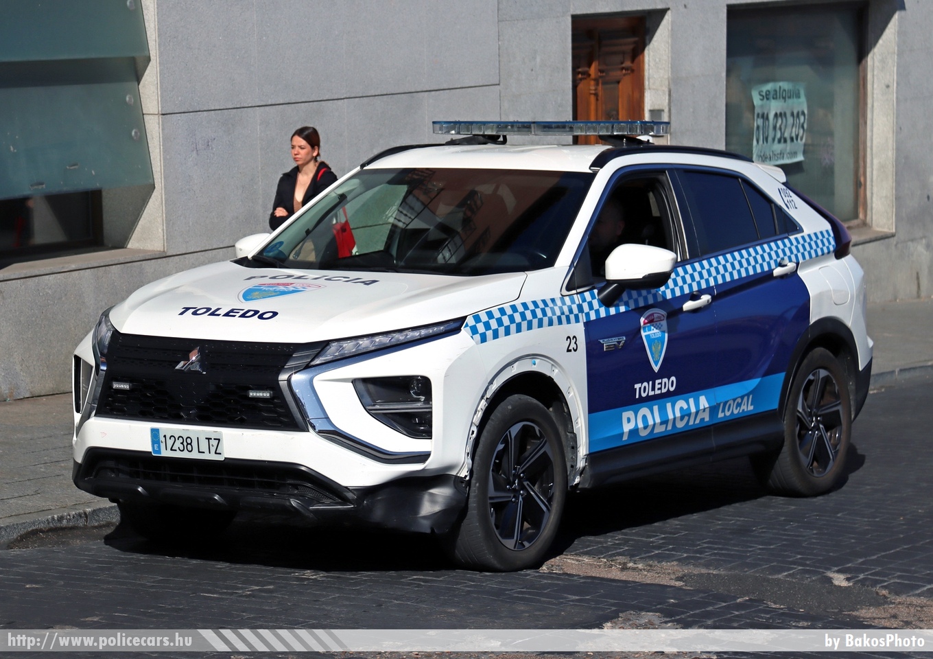 Mitsubishi Ecliple Cross, Policía Local Toledo, fotó: BakosPhoto
Keywords: spanyol Spanyolország rendőr rendőrautó rendőrség police policecar spanish Spain