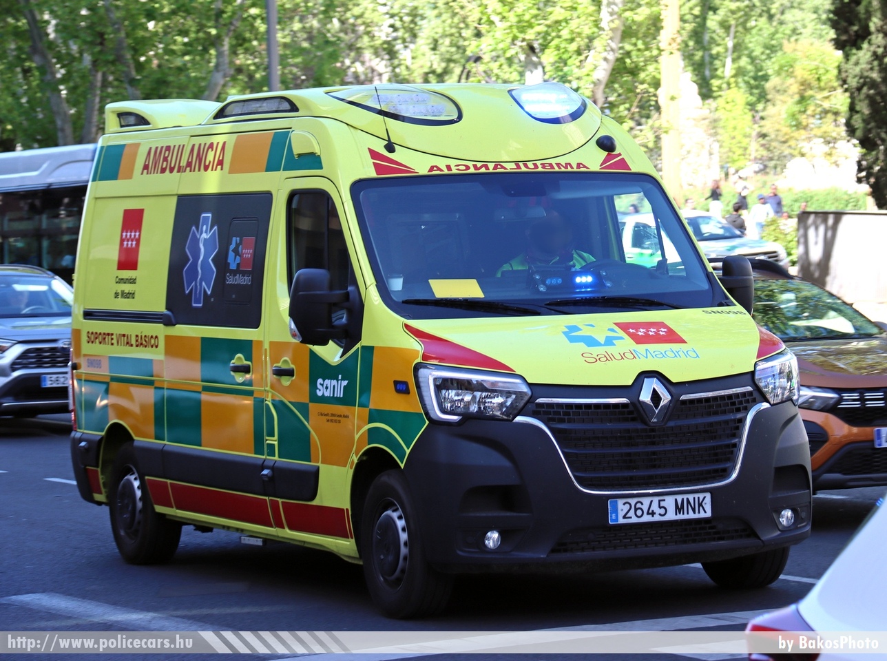 Renault Master, Sanir, Soporte Vital Basico, Madrid, fotó: BakosPhoto
Keywords: spanyol Spanyolország mentő mentőautó ambulance spain spanish