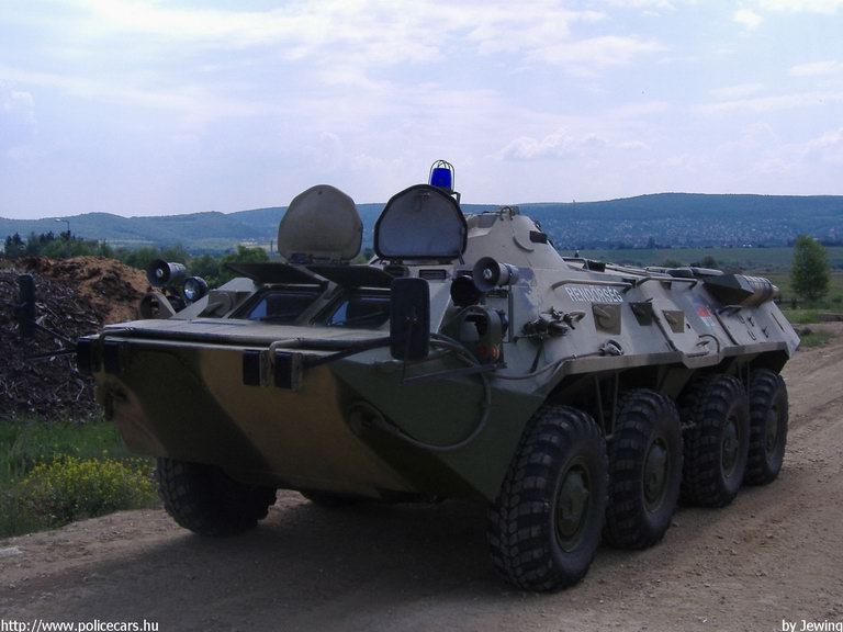 BTR-80, fotó: Jewing
Keywords: rendőrség rendőr rendőrautó magyar Magyarország hungarian Hungary police policecar