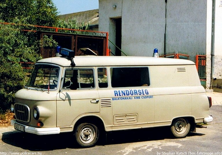 Barkas B1000, fotó: Stephan Kutsch (bos-fahrzeuge.info)
Keywords: rendőrség rendőr rendőrautó magyar Magyarország ASC-819 hungarian Hungary police policecar