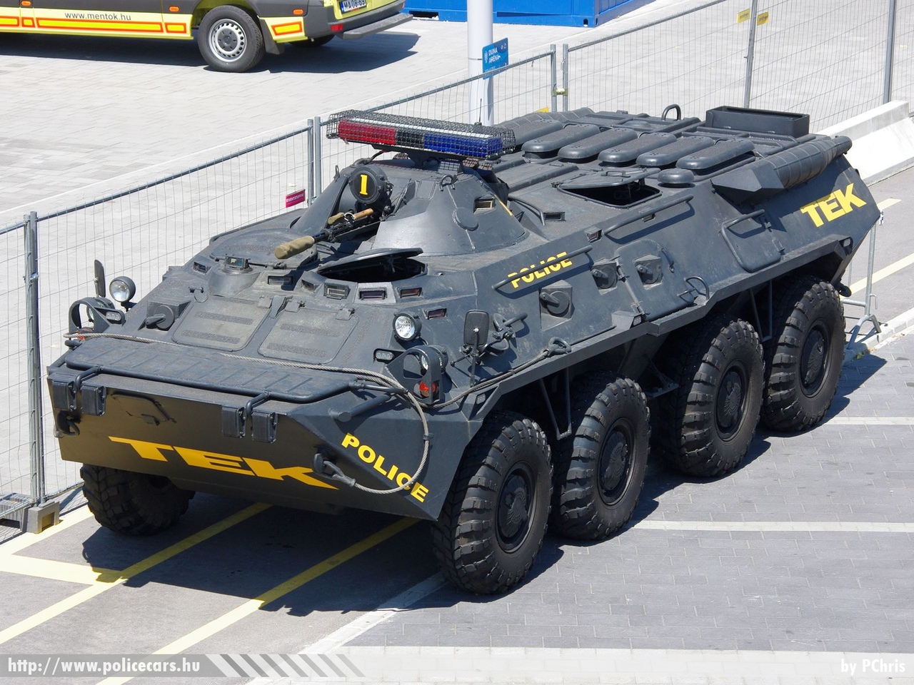 BTR-80, fotó: PChris
Keywords: rendőrség rendőr rendőrautó magyar Magyarország hungarian Hungary police policecar