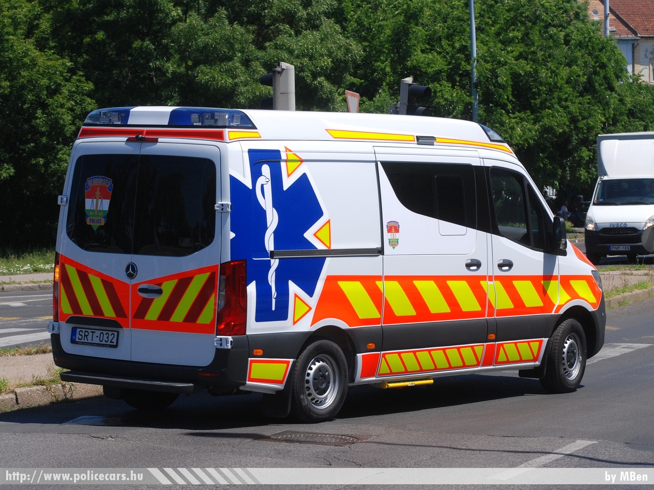 Mercedes Sprinter III, fotó: MBen
Keywords: rendőrség rendőr rendőrautó magyar Magyarország hungarian Hungary police policecar mentő mentőautó ambulance SRT-032