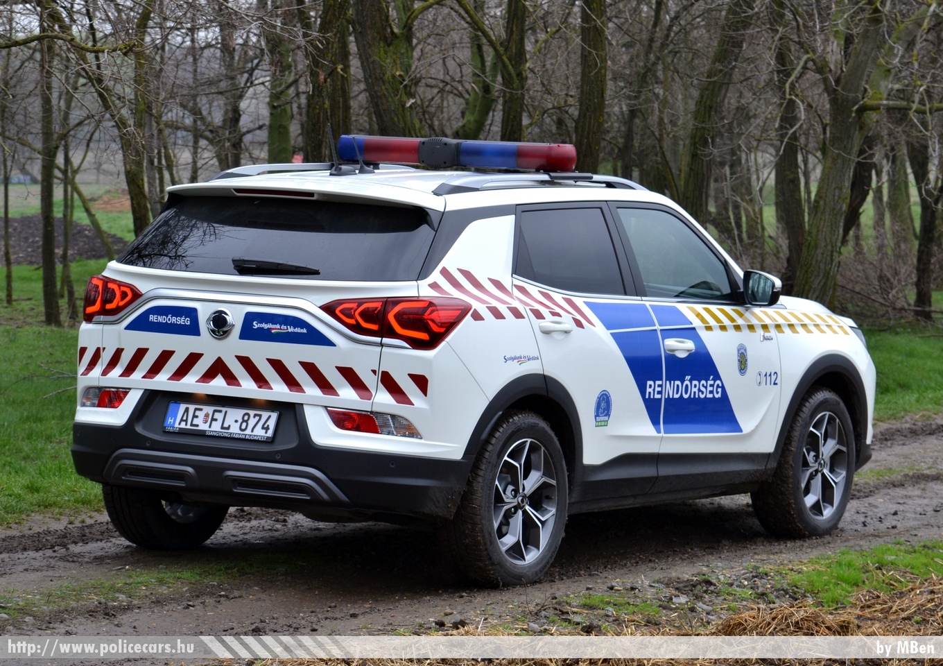SsangYong Korando, fotó: MBen
Keywords: rendőr rendőrautó rendőrség magyar Magyarország hungarian Hungary police policecar AEFL-874