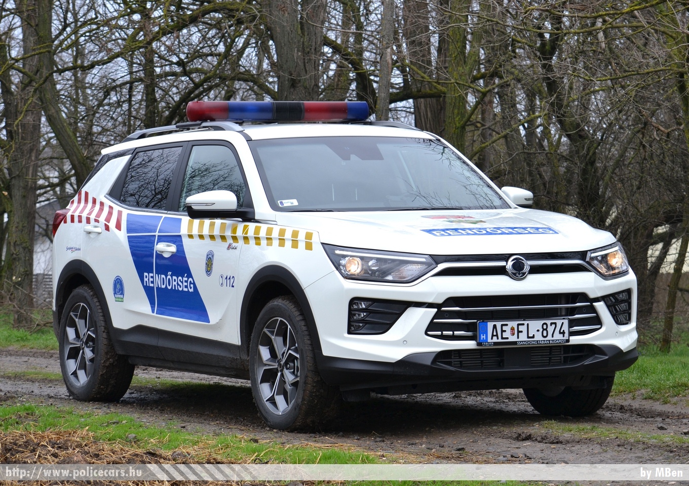 SsangYong Korando, fotó: MBen
Keywords: rendőr rendőrautó rendőrség magyar Magyarország hungarian Hungary police policecar AEFL-874