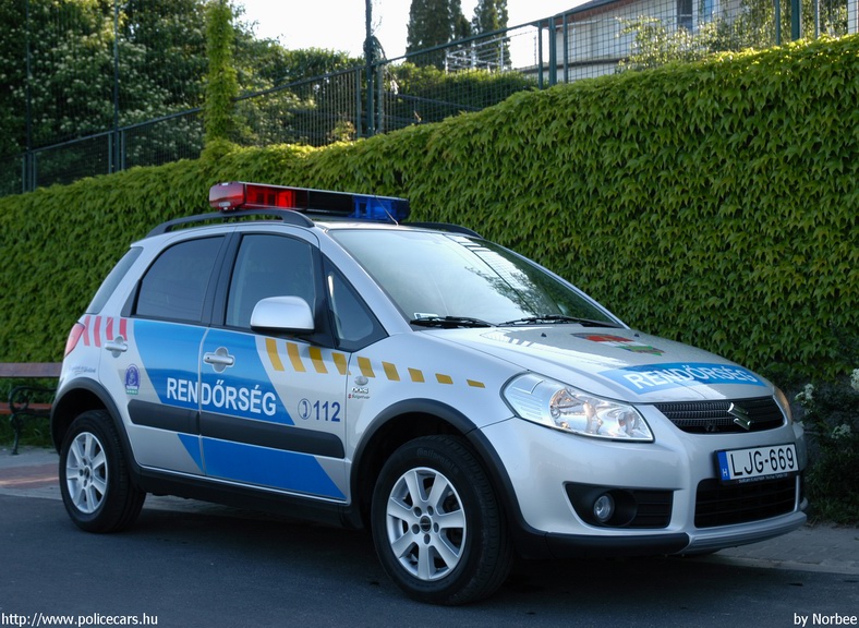Suzuki SX4 4x4, fotó: Norbee
Keywords: rendőr rendőrautó rendőrség magyar Magyarország LJG-669