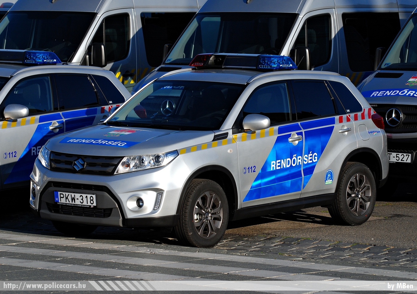 Suzuki Vitara, fotó: MBen
Keywords: magyar Magyarország rendőr rendőrautó rendőrség Hungary hungarian police policecar PKW-318