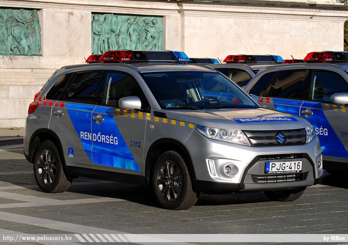 Suzuki Vitara, fotó: MBen
Keywords: magyar Magyarország rendőr rendőrautó rendőrség Hungary hungarian police policecar PJG-416