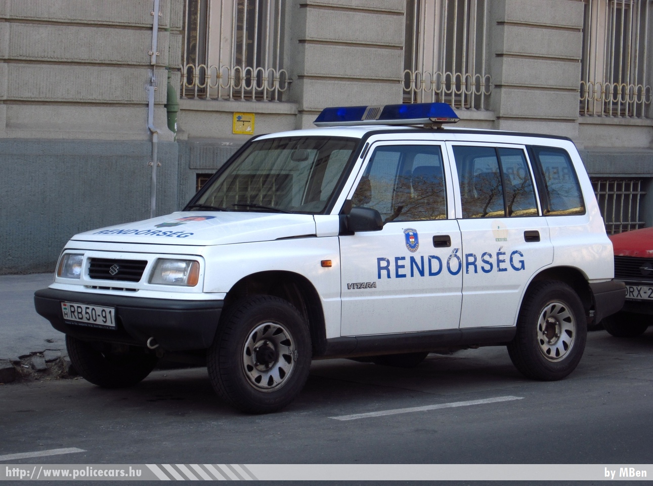 Suzuki Vitara, fotó: MBen
Keywords: magyar Magyarország rendőr rendőrautó rendőrség Hungary hungarian police policecar RB50-91