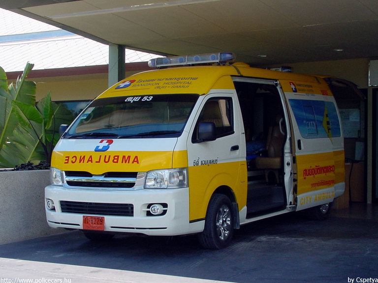 Toyota Commuter, fotó: Cspetya
Keywords: thaiföld ambulance mentő