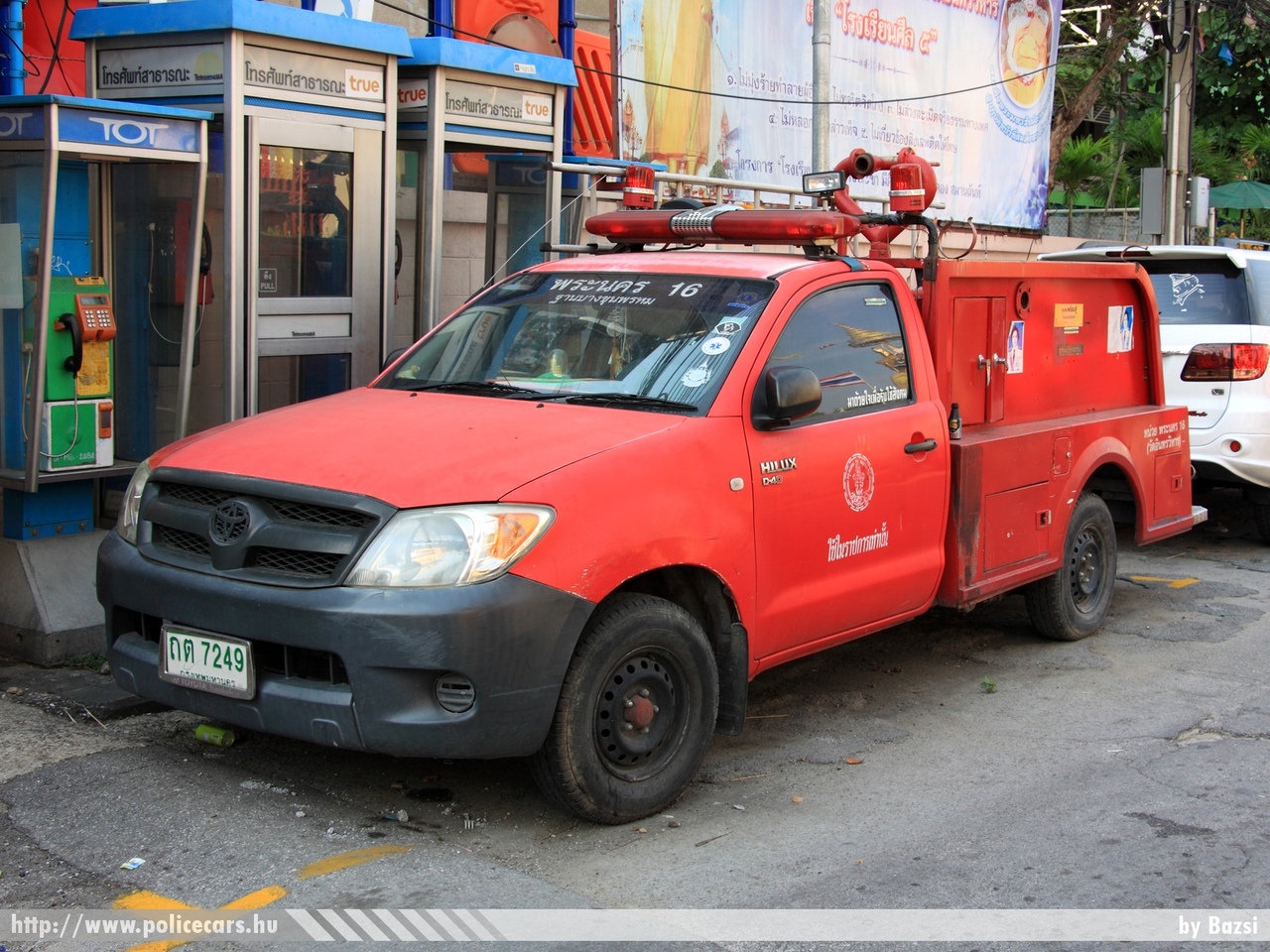 Toyota Hilux, fotó: Bazsi 
Keywords: thaiföld tûzoltóság fire dept