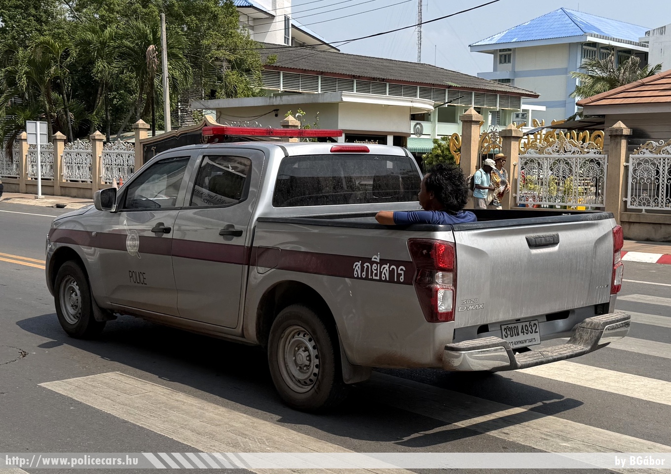 Isuzu D-Max, fotó: BGábor
Keywords: rendőr rendőrautó rendőrség thaiföld thailand
