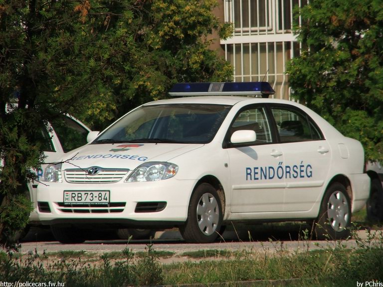 Toyota Corolla, fotó: PChris
Keywords: rendőr rendőrautó rendőrség RB73-84 magyar Magyarország police policecar Hungary hungarian