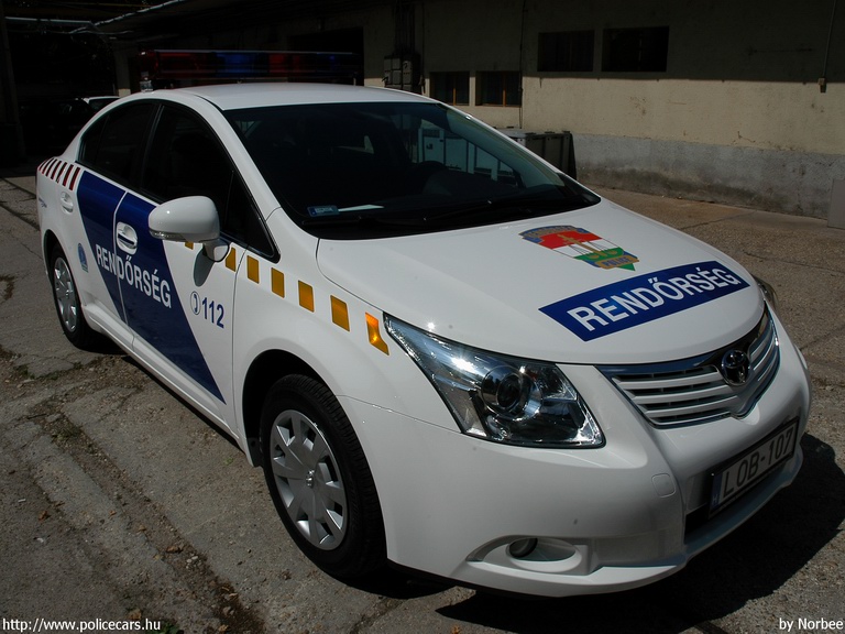 Toyota Avensis, fotó: Norbee
Keywords: rendőr rendőrautó rendőrség LOB-107 magyar Magyarország police policecar Hungary hungarian