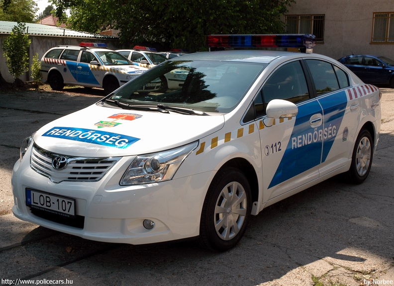 Toyota Avensis, fotó: Norbee
Keywords: rendőr rendőrautó rendőrség LOB-107 magyar Magyarország police policecar Hungary hungarian
