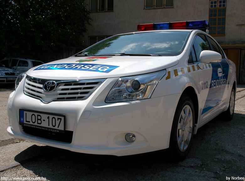 Toyota Avensis, fotó: Norbee
Keywords: rendőr rendőrautó rendőrség LOB-107 magyar Magyarország police policecar Hungary hungarian