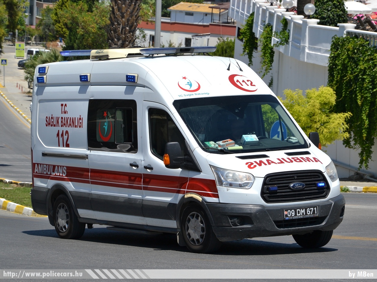 Ford Transit, fotó: MBen
Keywords: mentő mentőautó török Törökország ambulance turkey turkish