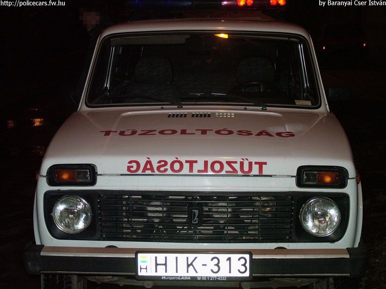 Lada Niva, Budapest, Fõvárosi Tûzoltóparancsnokság, fotó: Baranyai Cser István
Keywords: HÖT tûzoltóautó vaz tûzoltó tûzoltóság magyar Magyarország HIK-313 fire firetruck Hungary hungarian