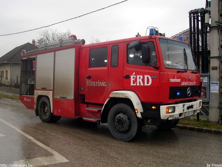 Mercedes, Érdi Hivatásos Önkormányzati Tûzoltóság, fotó: Frinyó
Keywords: HÖT tûzoltóautó magyar Magyarország tûzoltó tûzoltóság AUN-995 fire firetruck Hungary hungarian