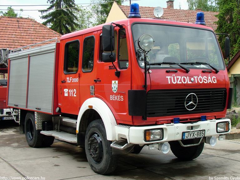 Mercedes 1017, Békési Önkéntes Tûzoltó Egyesület, fotó: Szemlits Gyula
Keywords: ÖTE tûzoltóautó JYX-885 hungarian Hungary fire firetruck magyar Magyarország tûzoltó tûzoltóság