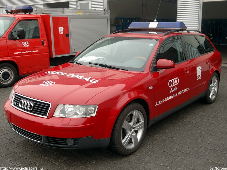 Audi A4 2.5 TDI, Audi Hungária Létesítményi Tûzoltóság, fotó: Norbee
Keywords: tûzoltóautó
