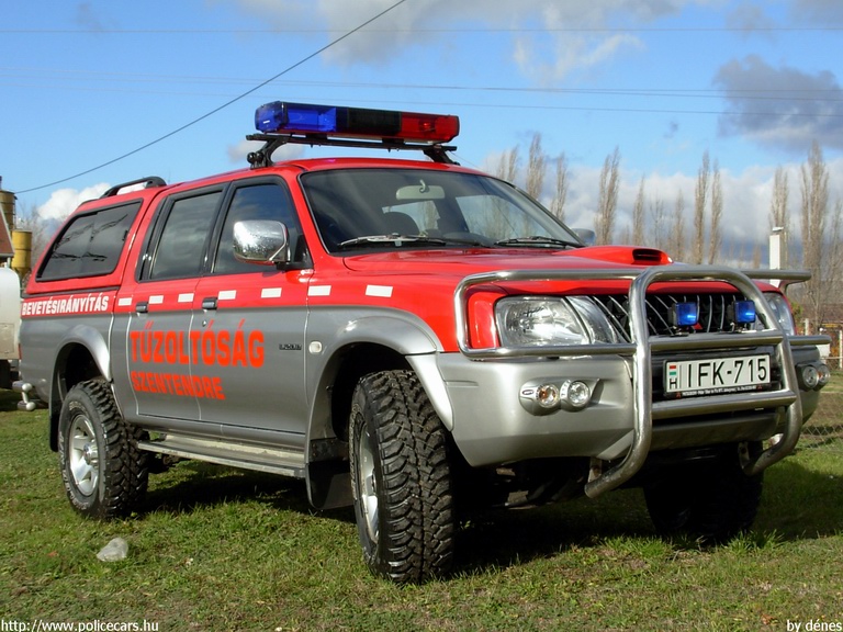 Mitsubishi L200, Hivatásos Önkormányzati Tûzoltóság Szentendre, fotó: dénes
Keywords: tûzoltóautó HÖT magyar Magyarország tûzoltó tûzoltóság IFK-715 fire firetruck Hungary hungarian