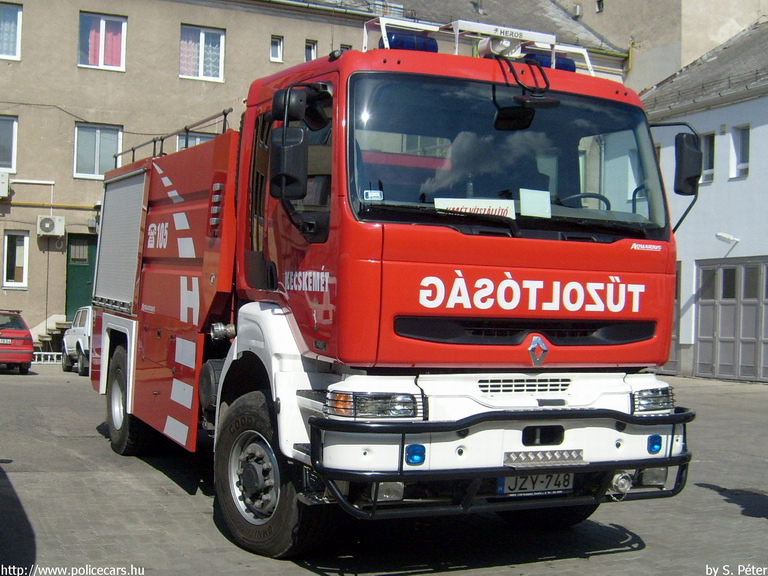 Renault Kerax HEROS Aquarius, Kecskeméti Hivatásos Önkormányzati Tûzoltóság, fotó: S. Péter
Keywords: tûzoltóautó tûzoltó HÖT tûzoltóság magyar Magyarország JZY-748 fire firetruck Hungary hungarian