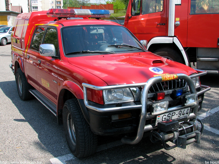 Mitsubishi L200, BWA Rescue24, fotó: Hoszi
Keywords: speciális mentők tûzoltóautó