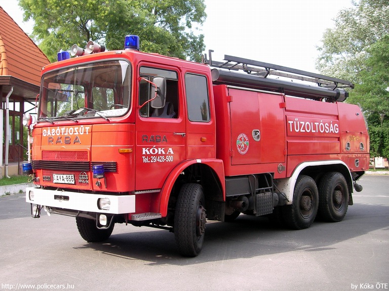 Rába Tü-3, Kókai Önkéntes Tûzoltó Egyesület, fotó: Kóka ÖTE
Keywords: tûzoltó tûzoltóautó tûzoltóság Magyarország magyar ÖTE AYA-866 hungarian Hungary fire firetruck