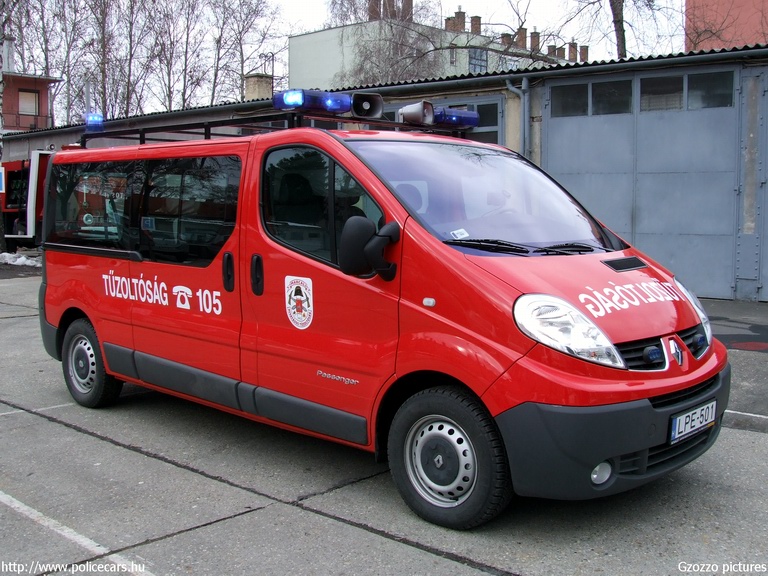 Renault Trafic, Marcali Hivatásos Önkormányzati Tûzoltóság, fotó: Gzozzo pictures
Keywords: tûzoltó tûzoltóautó tûzoltóság Magyarország magyar HÖT LPE-501 fire firetruck Hungary hungarian