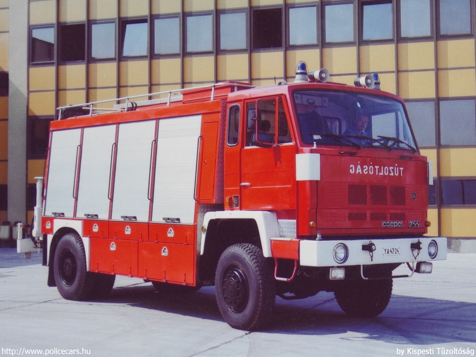 Csepel D-744, fotó: Kispesti Tûzoltóság
Keywords: tûzoltóautó tûzoltóság tûzoltó HÖT magyar Magyarország YA47-24 fire firetruck Hungary hungarian