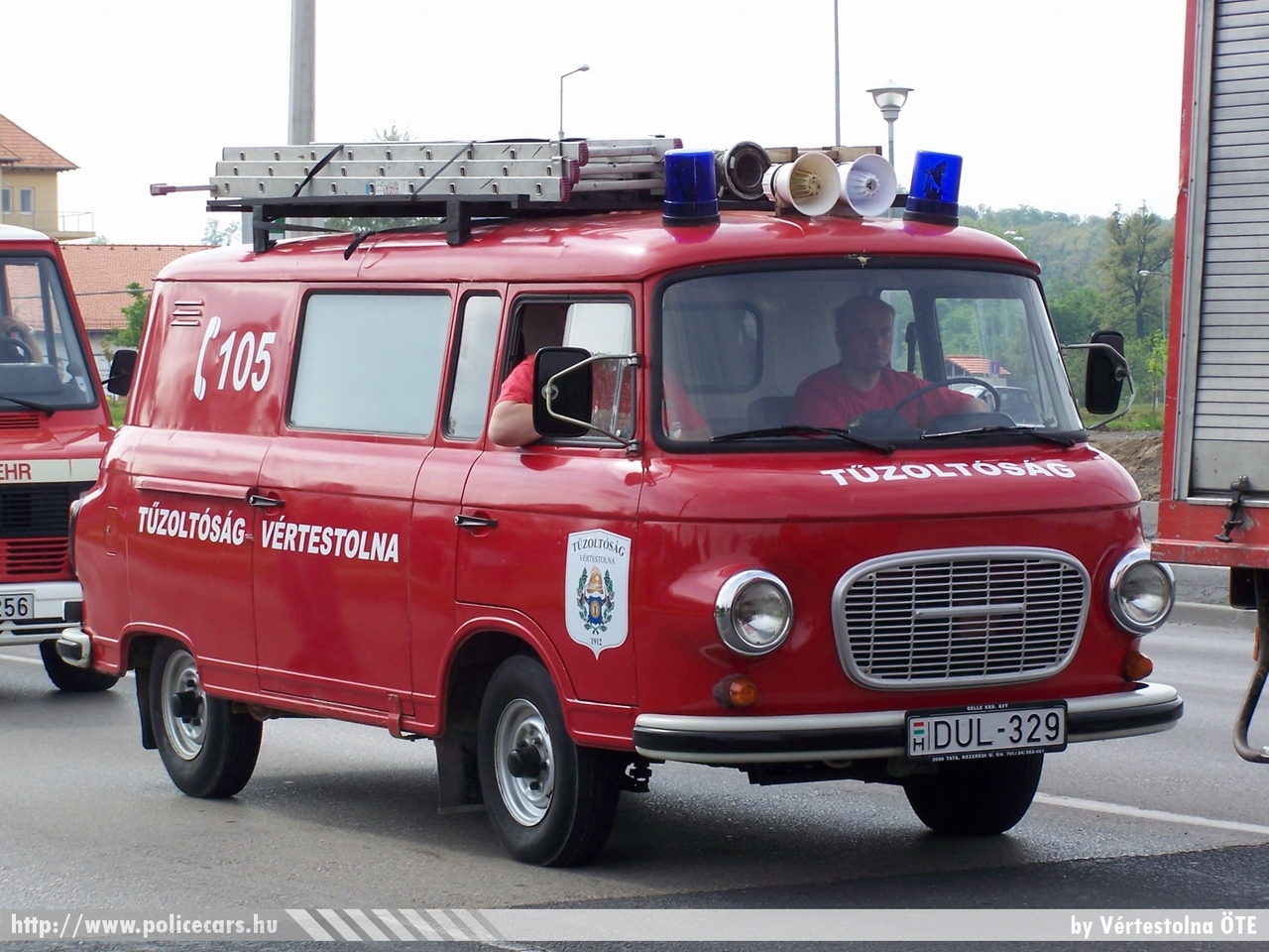 Barkas B1000 KA, Vértestolnai Önkéntes Tûzoltó Egyesület, fotó: Vértestolna ÖTE
Keywords: tûzoltóautó tûzoltóság tûzoltó magyar Magyarország ÖTE DUL-329 fire firetruck Hungary hungarian