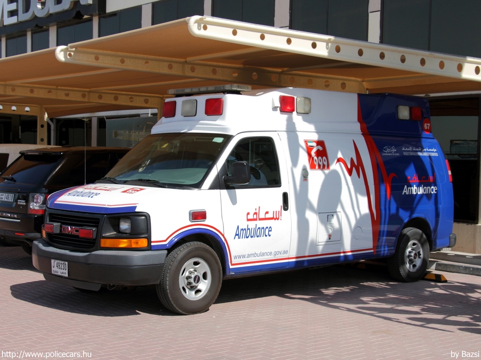 GMC Savana, fotó: Bazsi
Keywords: Egyesült Arab Emirátusok Dubai mentő mentőautó