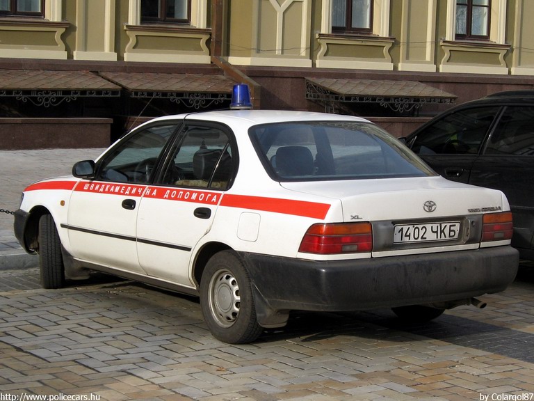 Toyota Corolla, fotó: Colargol87
Keywords: ukrán Ukrajna mentő mentőautó ambulance Ukraine ukrainian