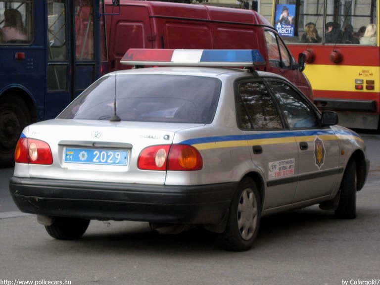 Toyota Corolla, fotó: Colargol87
Keywords: ukrán Ukrajna rendőr rendőrautó rendőrség police policecar Ukraine ukrainian