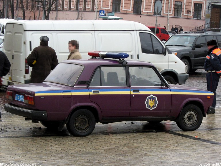 Lada VAZ 2107, fotó: Colargol87
Keywords: ukrán Ukrajna rendőr rendőrautó rendőrség police policecar Ukraine ukrainian
