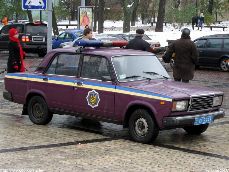Lada VAZ 2107, fotó: Colargol87
Keywords: ukrán Ukrajna rendőr rendőrautó rendőrség police policecar Ukraine ukrainian