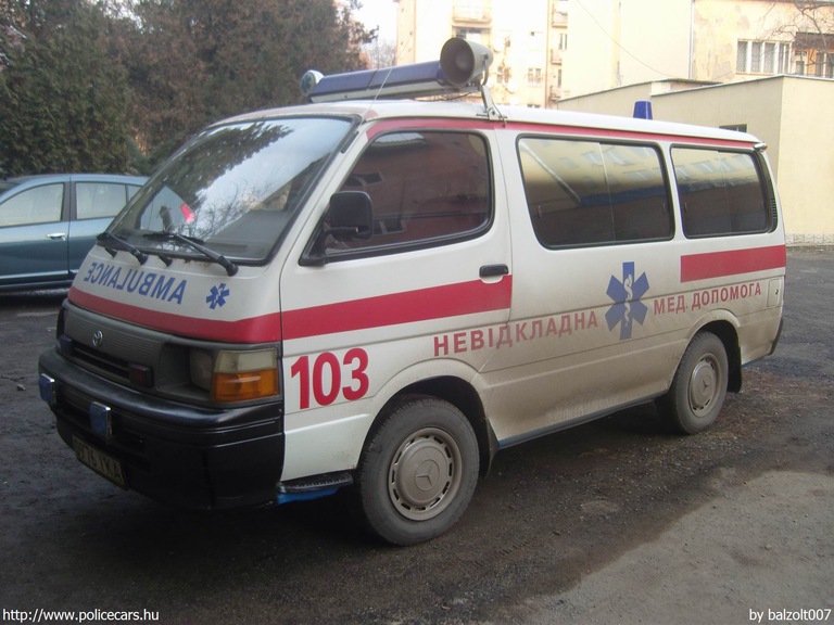 Toyota Hiace, fotó: balzolt007
Keywords: ukrán Ukrajna mentő mentőautó ambulance Ukraine ukrainian