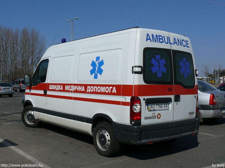Renault Master, fotó: korij
Keywords: ukrán Ukrajna mentő mentőautó AO7146AA ambulance Ukraine ukrainian