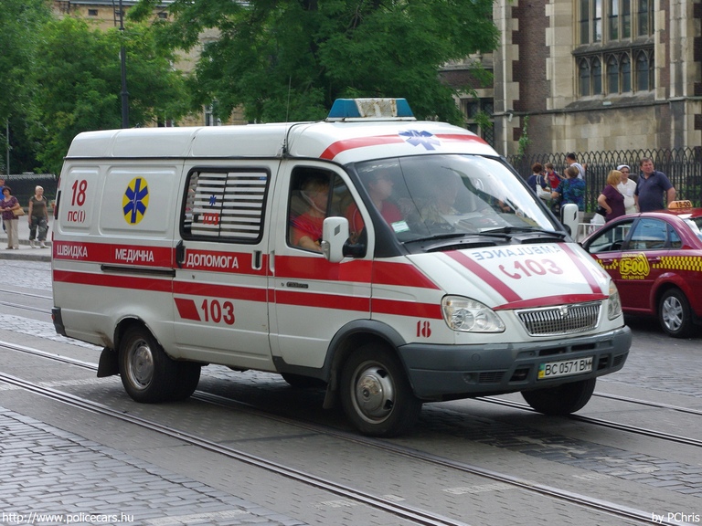 GAZ Gazella 2705, fotó: PChris
Keywords: ukrán Ukrajna mentő mentőautó BC0571BM ambulance Ukraine ukrainian