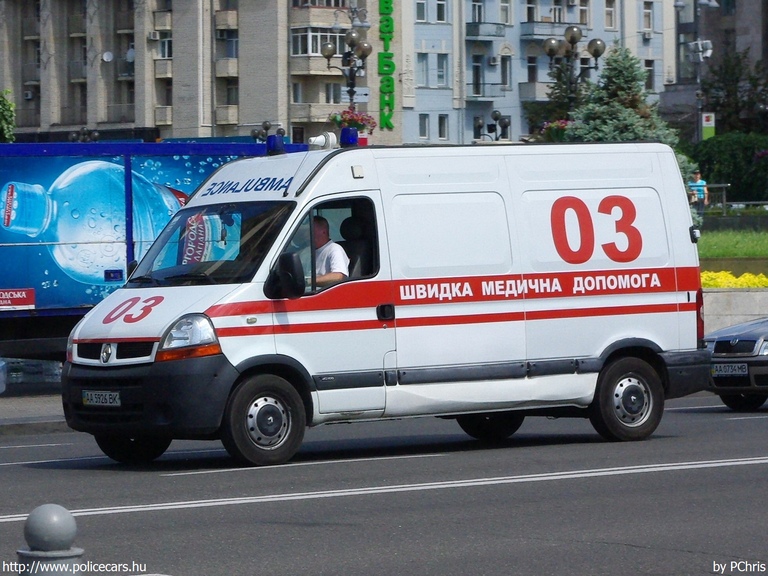 Renault Master, fotó: PChris
Keywords: ukrán Ukrajna mentő mentőautó AA5926BK ambulance Ukraine ukrainian