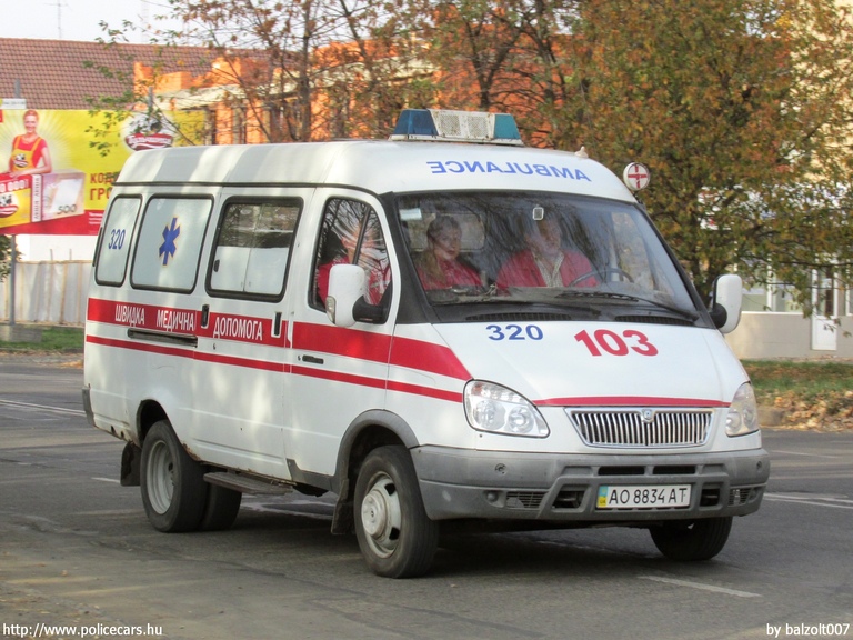 GAZ Gazella 2705, fotó: balzolt007
Keywords: ukrán Ukrajna mentő mentőautó AO8834AT ambulance Ukraine ukrainian