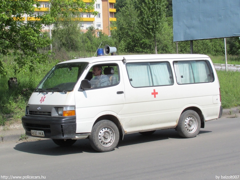 Toyota Hiace, fotó: balzolt007
Keywords: ukrán Ukrajna mentő mentőautó 4620IKA ambulance Ukraine ukrainian