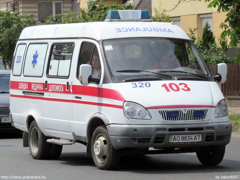 GAZ Gazella 2705, fotó: balzolt007
Keywords: ukrán Ukrajna mentő mentőautó AO8834AT ambulance Ukraine ukrainian