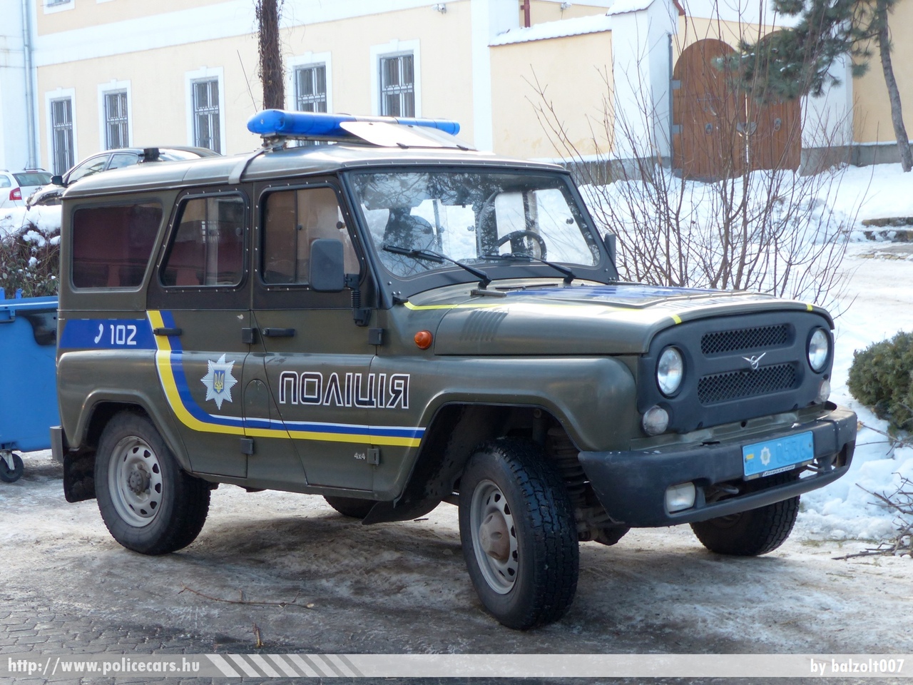 UAZ Hunter, fotó: balzolt007
Keywords: ukrán Ukrajna rendőr rendőrautó rendőrség ukrainian Ukraine police policecar